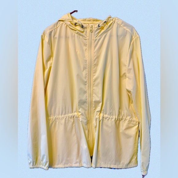 Women's Yellow Packable Spring Jacket - Picture 1 of 11